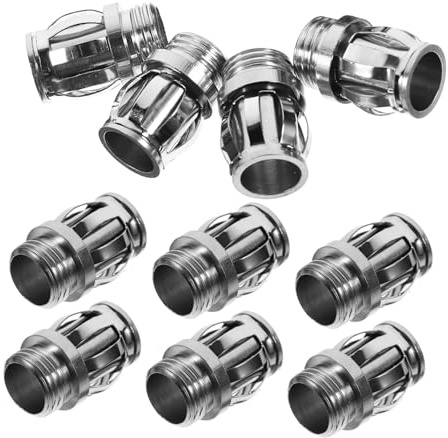 SOPOTUTU 10pcs G4 Socket Fasteners Metal Bulb Socket Clips M10 Threaded Light Fixture Fixing Tool Holder Accessories for G4 Bulbs