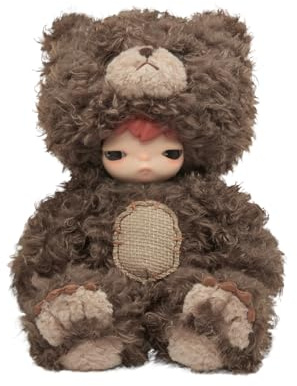 POP MART Hirono Bear Vinyl Plush Doll Personaggio d'Azione Giocattolo da Collezione Figura Regalo di Festa 1PC