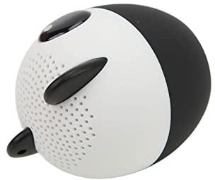 RiToEasysports Tierischer -Lautsprecher, Satter Sound, Selfie-Funktion, Niedlicher Mini-Kabellos-Lautsprecher für Kinder, Musik, Tanzspaß (Panda)