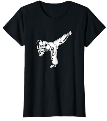 Karate Girl Japanese Martial Art Female Karateka T-Shirt