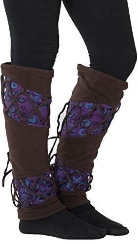 PUREWONDER Damen Stulpen Beinstulpen Fleece Beinwärmer Nr. 4