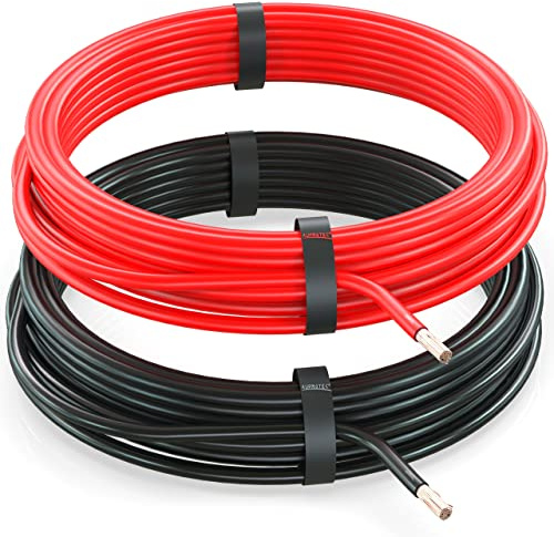 Câble automobile AUPROTEC - 1 mm² - FLRY-B en anneau - Ensemble de 2 couleurs à 25 m