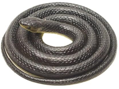 Adult Serpent Jouet De Simulation Réaliste en Caoutchouc - Python Faux pour Blague, Halloween - Grand Modèle Souple