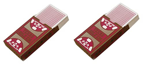 Toyvian 2sätze wasserdichte PVC Spielkarten Großes Kartenset Für Partys Spiele Und Sammler Für Und Freundesrunden Biegsam Langlebig Und Widerstandsfähig