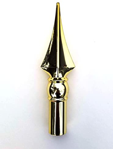 Gold ABS Spear Topper Ornament - 8 Inch by CSPEAR