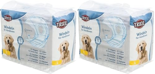 Trixie 23635 Windeln für Hündinnen, L: 38–56 cm, 12 St. (Packung mit 2)