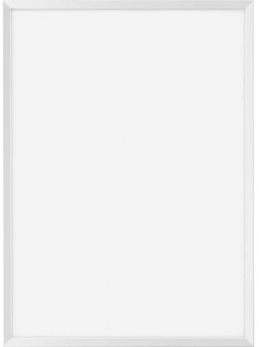 MAUL Klapprahmen MAULsolid A0 | Großer Bilderrahmen für Poster, Werbemittel & Fotos | Robuster Bilderrahmen A0 mit 32mm Aluminiumprofil | Posterrahmen in Hochformat | Silber