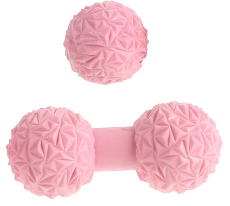 BIUDECO Muskelmassageball aus Tpr Tragbar und Leicht zur Lockerung von Verspannungen für Beine und Rücken für Zuhause und Yoga