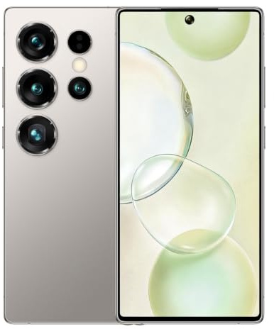 LatsYrs Smartphone débloqué avec écran 4,5 Pouces, 3 Go RAM + 32 Go ROM, Double SIM, Double caméra, Android 10.0, WLAN, Bluetooth, FM, GPS, téléphone Portable 4G de Poche (Grey)