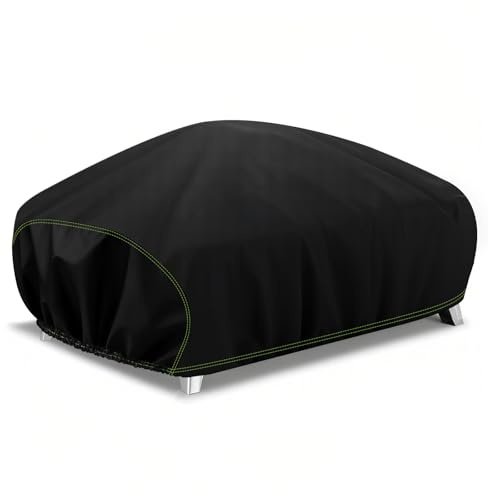 VDISSR Grillabdeckung Wetterfest für Weber Q1000/Q1200/Q1400, 600D Oxford Grill Abdeckung wetterfest für Enders URBAN, URBAN PRO, Explorer, Explorer PRO Abdeckung Elektrogrill 70x47x32cm