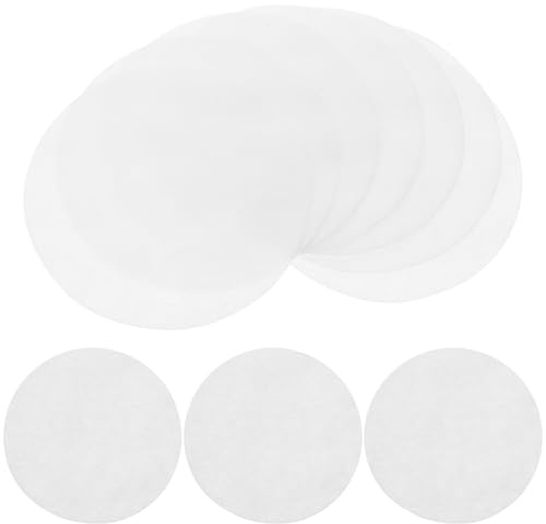 Blancs Coussinets 200 Pièces Ronds Non Tissés Faciaux | Lingettes Démaquillantes Jetables, Compresse Faciale Absorbante, Usage Salons et Maquillage, Format Pratique