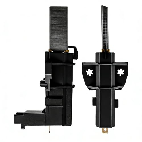 Washing Machine Motor Carbon Brushes for Hoover Candy 49018683 92126721 | 2Pcs Front-Loading Washing Machine Carbon Brush Electric Parts for Hoover Candy Beko Smeg Whirlpool Philips Hotpoint Indesit