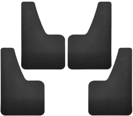 RWRPQEDEXM Parafanghi Paraspruzzi per Fiat per Ducato per Peugeot per Boxer Paraspruzzi in Fibra di Carbonio Parti Automobili Mud Flaps(2)