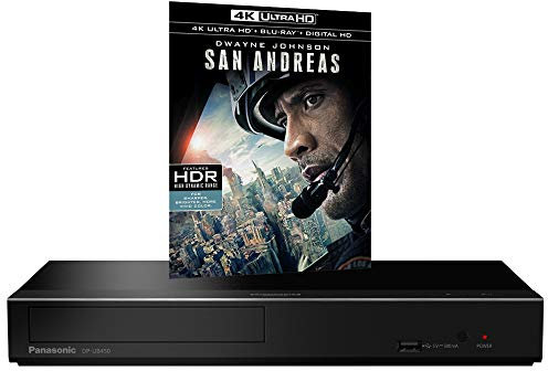MULTIREGION Panasonic DP-UB450 DVD Regions 1-8 - Blu-ray Region B - Bundle Including San Andreas