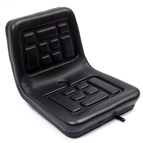 SENDERPICK Siège de tracteur universel avec dossier - Siège conducteur - Tondeuse autoportée - Coque de siège de tracteur - Siège de chariot élévateur