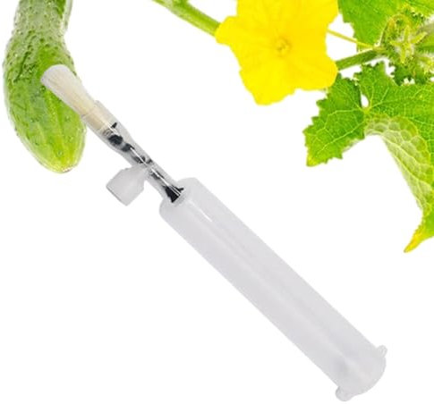 Pollinisateur de légumes, outil de pollinisation manuelle, 2 brosses de pollinisation artificielle, brosse à pollen pour plantes, dispositif de plumeau de fruits, outil de pollinisation manuelle,
