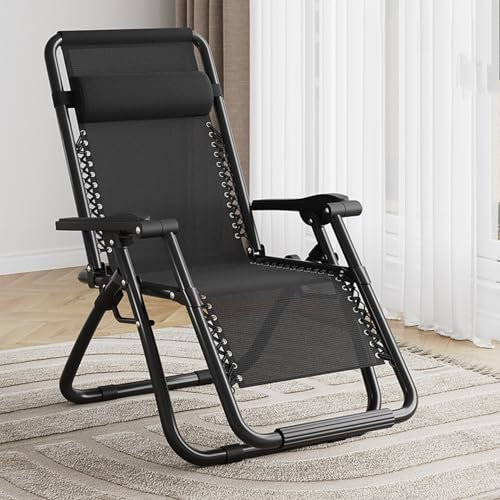 Stabiler Klappstuhl, Outdoor-Loungesessel, Strand, Pool, Rasen, Liegestuhl, Sonnenbaden