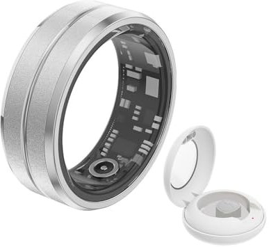 PLGEBR Santé intelligente avec application, tracker d'activité intelligent, moniteur de fréquence cardiaque, podomètre, traqueur de sang, oxygène du sommeil
