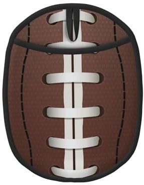 Football américain, Maniques, maniques résistantes à la Chaleur, maniques de Cuisine en Silicone antidérapantes