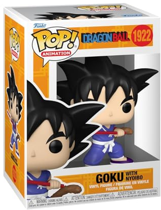 Funko Pop! Animation: Dragon Ball - Goku - (Nyoibou) - Collectable Vinyl Figure - Gift Idea - Official Merchandise - Toys for Kids & Adults - Anime Fans - Model Figure for Collectors and Display