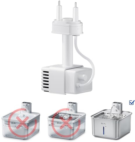 DownyPaws Katzenbrunnen Pump für DPWFP6-FSS, Weiß