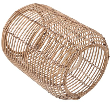 Angoily Vintage Lampenschirm Pendelleuchtenschirm Aus Formstabilem Material Dekorativer Deckenlampenschirm Für Wohnzimmer Schlafzimmer Und Restaurant Ersatzschirm Im Retro Stil