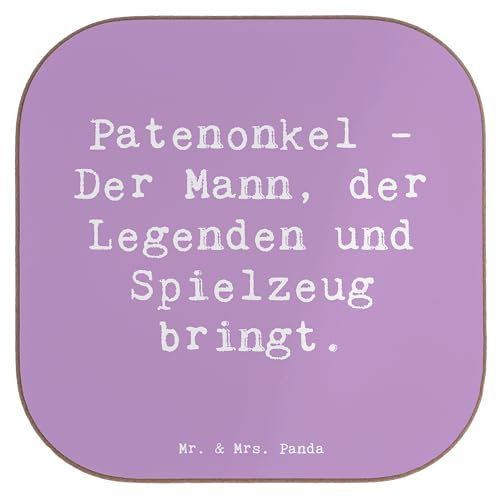 Mr. & Mrs. Panda Untersetzer für Gläser Spruch Patenonkel Geschenk - handgemacht, Familie, gläseruntersetzer, Tischuntersetzer, geistige Führung, Geschichten, Geschenke, persönliche Erinnerungen, Glas