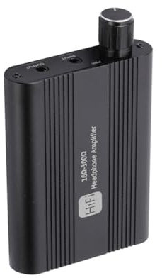 Okeeyseda Aggiorna Amplificatore per Cuffie Bluetooth HiFi Amplificatore per Cuffie Uscita Audio Stereo da 3,5 mm 16-300 Ohm con Interruttore Alimentato