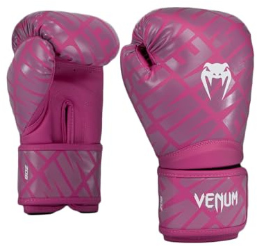 Venum Contender 1.5 XT boxningshandskar för barn – vit/rosa – 8 oz