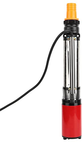 Aolidsive Deep Well Electric Submersible Pump, Stainless Steel, 400W Power, Ideal for Agricultural Irrigation and Home Use