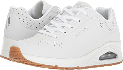 Skechers Uno Stand On Air, Zapatillas Mujer, Blanco, 39.5 EU