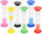 6 Piezas Reloj Arena, Reloj de Arena Temporizador, Relojes de Arena Colorido, 30s/1min/2min/3min/5min/10min, para Niños Que Se Cepillan Los Dientes, Escuela, Oficina, Hogar, Cocina