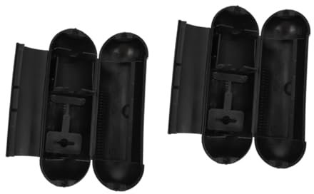 jojofuny 2pezzi Scatola Giunzione Per Prolunga Elettrica Da Protezione Per e Sicurezza Per Giardino e Attività Outdoor Facile Da Installare e Colore Nero