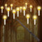 CPROSP 22x Floating Candles LED con Varita y Temporizador, Velas para Árbol de Navidad, Floating Candles para Bodas, Fiestas de Mesa, Año Nuevo, Navidad y Otras Decoraciones Navideñas