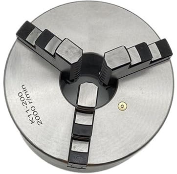 EVBELGBPZ Mandril de Torno de 3 mordazas de 200 mm, Mandril autocentrante K11-200(K11-200)