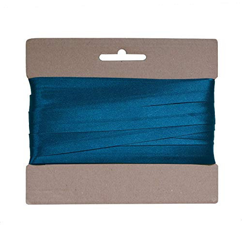 maDDma 20m Schrägband Satin 20mm gefalzt Kantenband Einfassband 29 Farben wählbar