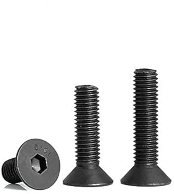 20 Stück M6 x 35 mm Senkkopf Maschinenschrauben Senkkopf Innensechskantschrauben Flachkopf Innensechskantschrauben