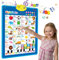 REMOKING Electronic Interactive Alphabet Wall Chart,Talking ABC & 123s & Piano Tone & Music Poster,Learning Toy at Preschool, Kindergarten, Educational Toys for 1-6 Year Old Boys Girls