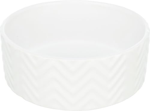 Trixie Gamelle, en céramique, 1,6 l/ 20 cm, Blanc - 25025