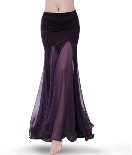 ROYAL SMEELA Falda Baile del Vientre Mujer Faldas Danza del Vientre Mujer Traje Bailarina del Vientre Adulto Faldas de Danza Oriental Disfraz de Baile del Vientre Falda Danza Vientre para Mujeres