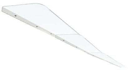 Vordach für Außentür, 410 cm, strapazierfähig, Regendachabdeckung für Fenster, dickes Material, hohe Höhe, Fallschutz, wasserdicht und stabil