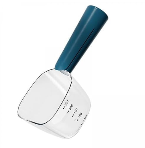 FewNvWa 2X Pelle à Nourriture Pratique pour Animaux de Compagnie avec Clip - Outil de Mesure Pratique pour Chiens