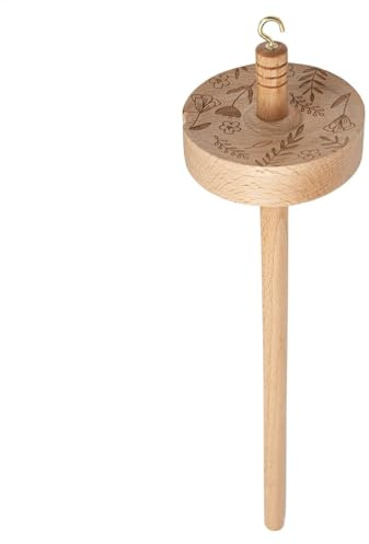 Spindle Drop | Snidad trådspindel | Handspindel i trä | Spindle Drop
