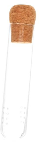 SOIMISS Colador De Té De Tubo De Ensayo De Vidrio Reutilizable Herramienta De Para Uso Casa y Oficina