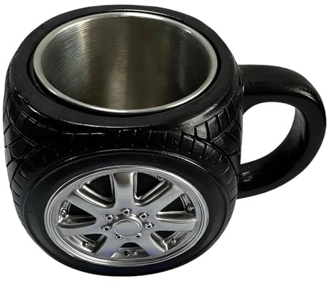 fatiaou Divertente | 300ml Contenitore Termico Con Presa Comfortevole Per Bevande | Da Caffè Con Presa Antiscivolo 3D,Per Casa Soggiorno Cucina Ufficio Appartamento Campeggio Tè al Latte Acqua Succo