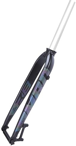 YADZISW Forcella Rigida per Mountain Bike MTB da 26, 27,5 e 29 Pollici, Forcella Dritta da Strada 700c da 1-1/8, Attacco QR 9x100 mm, Freno a Disco Anteriore (Colore: Multicolore, Misura 27,5)