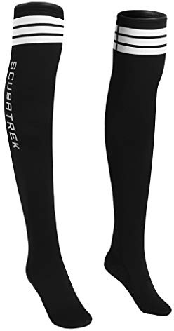 Perfeclan 1,5 Mm wasserdichte Neopren Fin Socken Lange Socken Zum Tauchen, Schnorcheln, Schwimmen, Wassersport