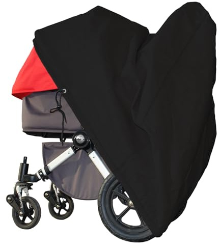 softgarage buggy softcush schwarz Abdeckung für Kinderwagen ABC Design Salsa 4 Air Regenschutz Regenverdeck