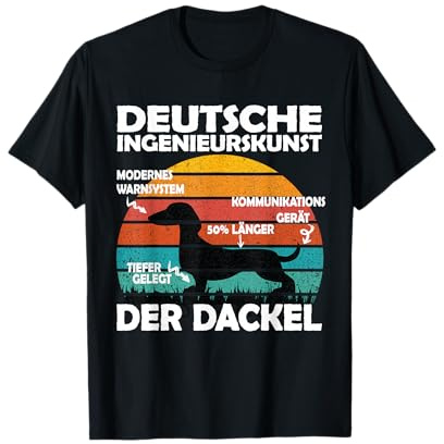 Lustiges Hundebesitzer Dackel T-Shirt