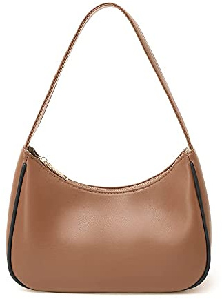 CYHTWSDJ Schultertaschen für Damen, niedliche Hobo-Tragetasche, Mini-Clutch, Geldbörse mit Reißverschluss